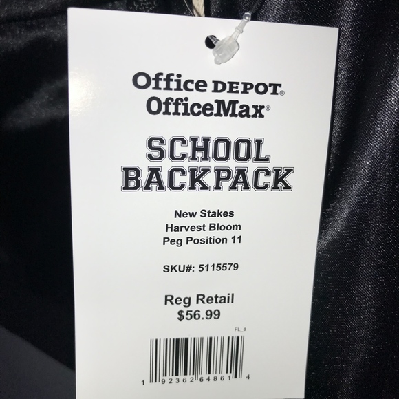 JANSPORT NWT ROSE EMBROIDERED 15 IN LAPTOP BAG - Picture 6 of 6